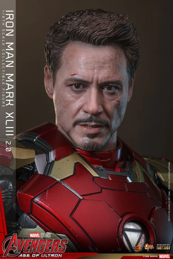 Avengers: Age of Ultron - Iron Man Mark XLIII (2.0) 1:6 Scale Collectible Action Figure - Image 3