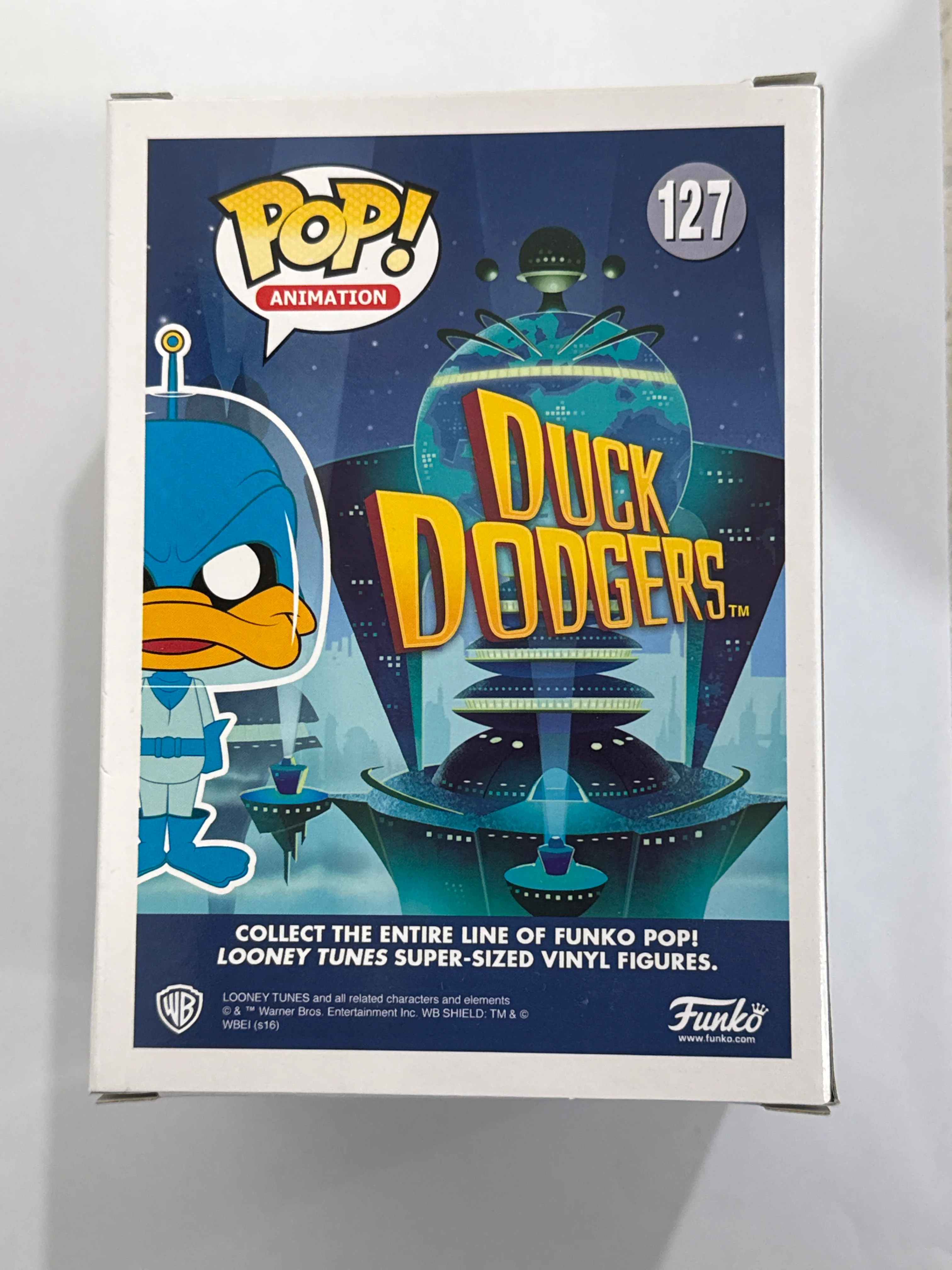 Duck Dodgers - Duck Dodgers CHASE Pop! Vinyl #127 - Image 3