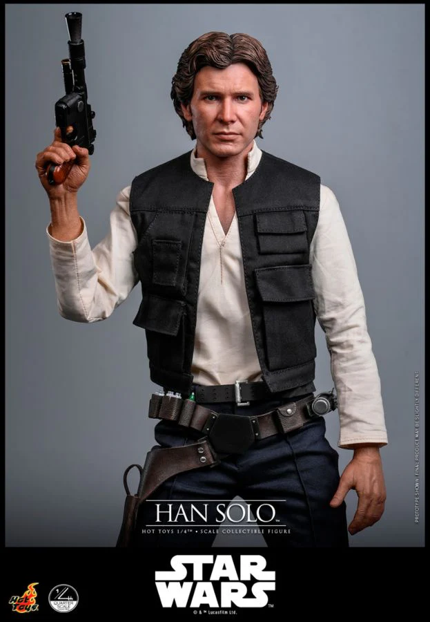 Star Wars - Han Solo 1:4 Scale Collectible Action Figure - Image 4