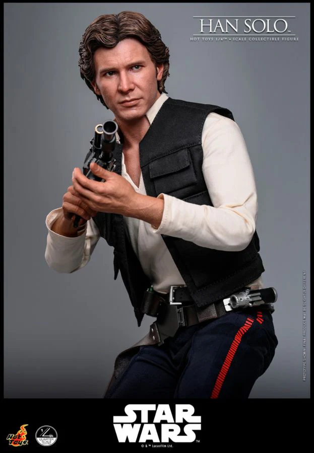 Star Wars - Han Solo 1:4 Scale Collectible Action Figure - Image 6