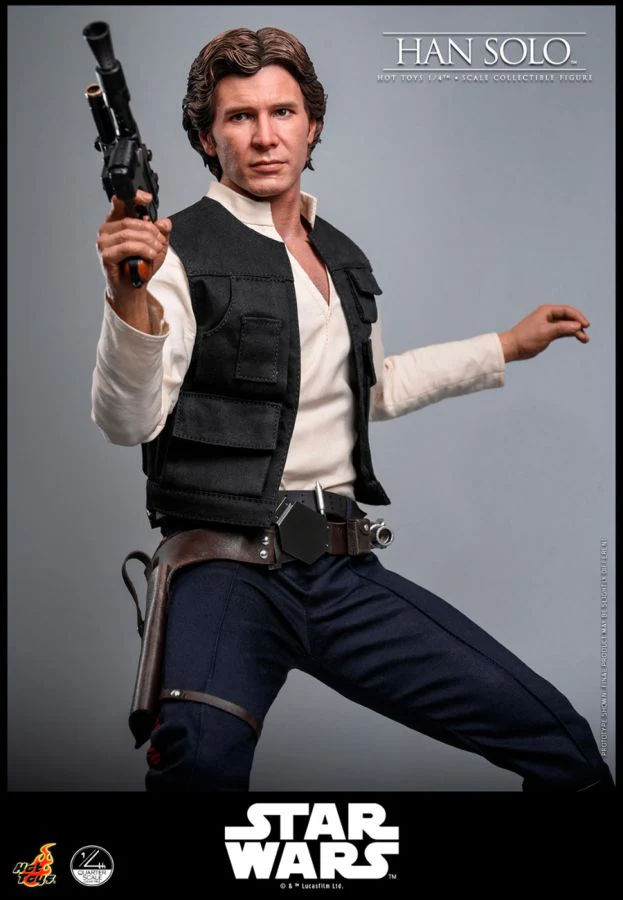 Star Wars - Han Solo 1:4 Scale Collectible Action Figure - Image 7