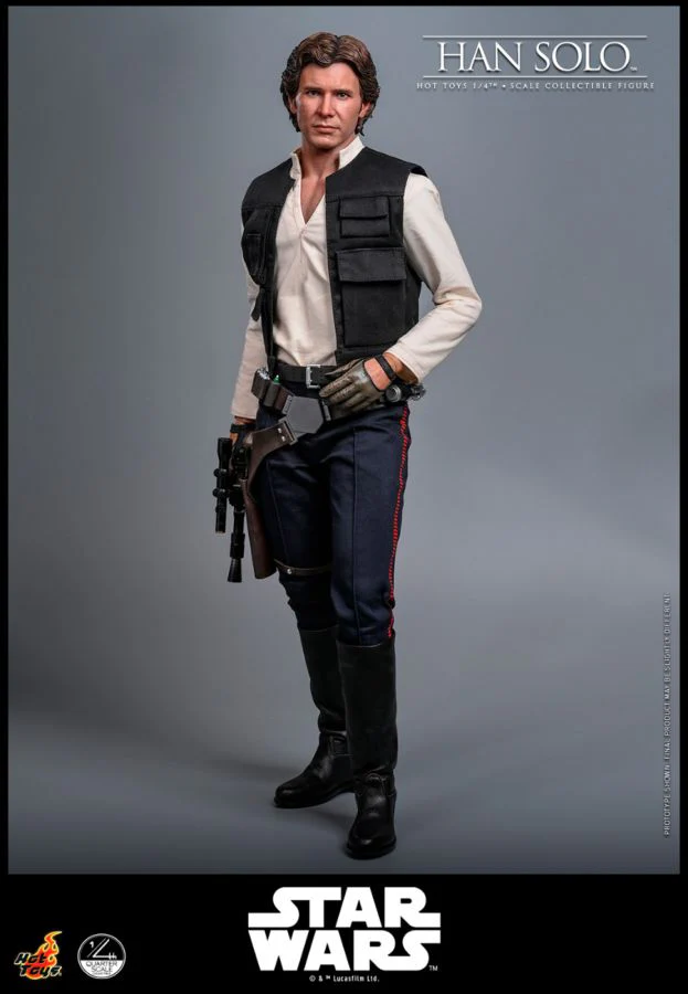 Star Wars - Han Solo 1:4 Scale Collectible Action Figure - Image 8