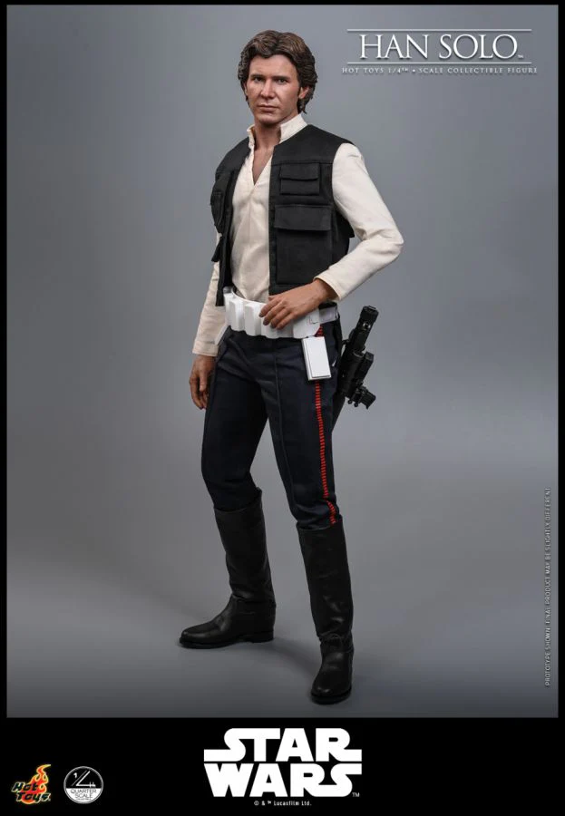 Star Wars - Han Solo 1:4 Scale Collectible Action Figure - Image 9