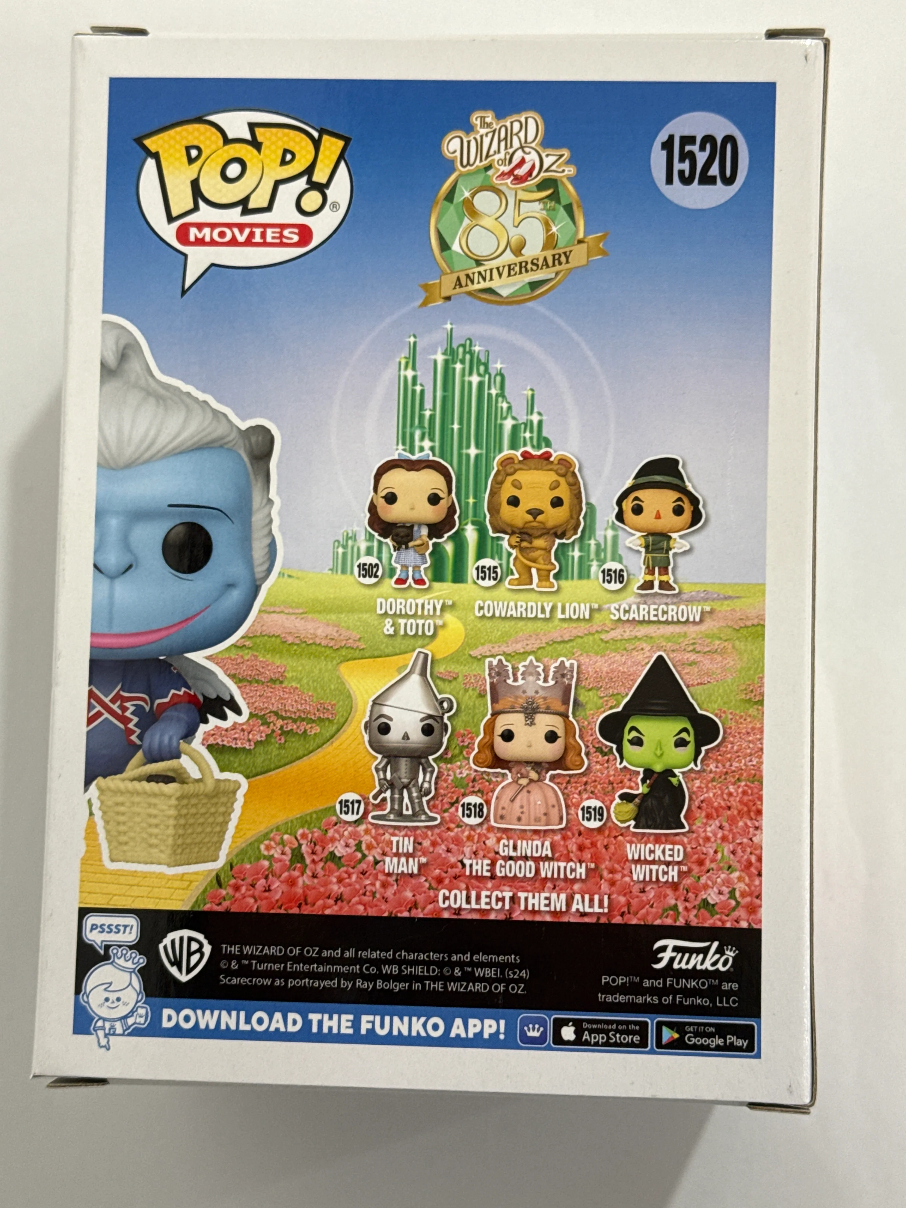Wizard of Oz - Winged Monkey CHASE Pop! Vinyl #1520 - Image 3